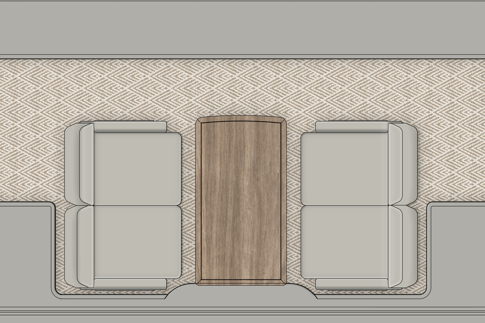 Hira Etched Rendering in Aircraft